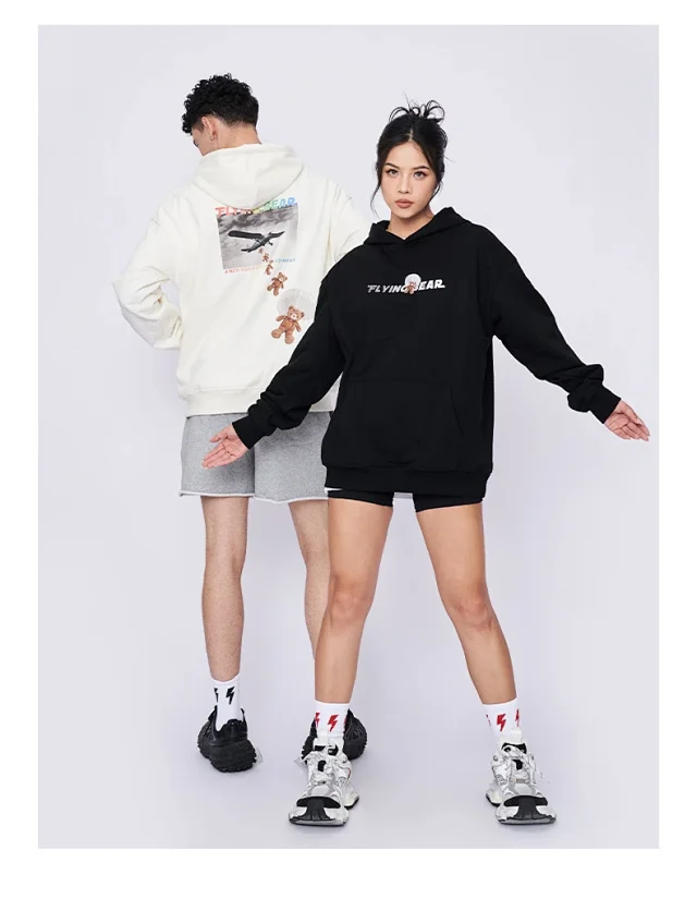 RFSD Men's 2025 FW 430G Oversized Hoodie Detail