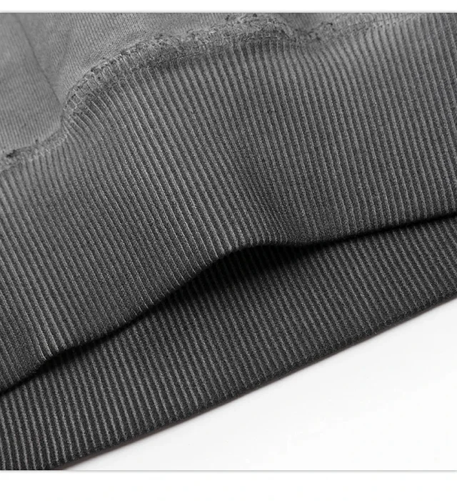 RFSD Men's | High - End Alternative 2025 FW Heavyweight Washed & Faded Crewneck Sweatshirt Detail