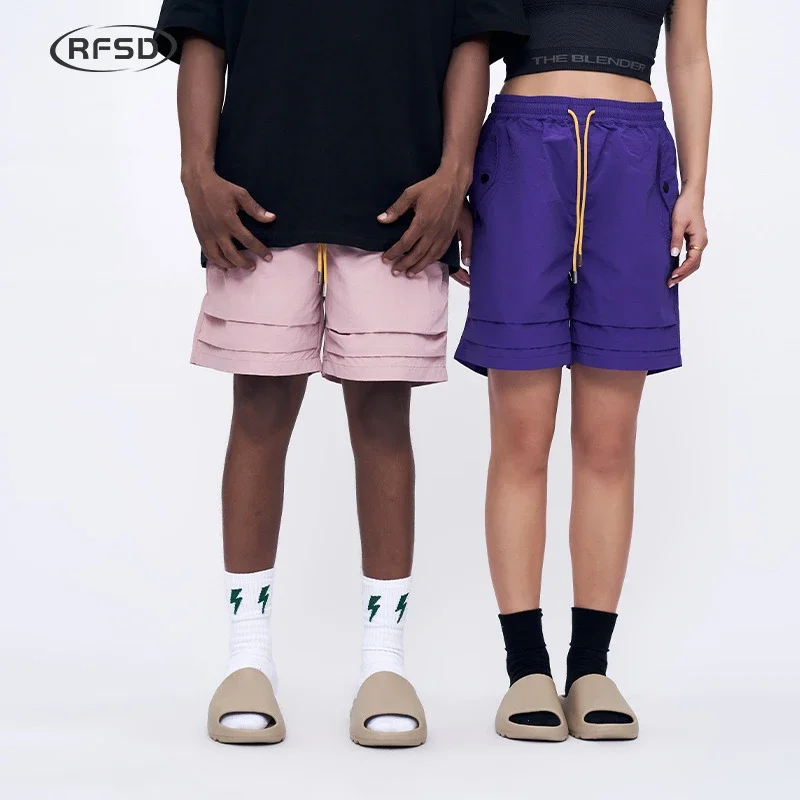 RFSD Men's | 2025 Spring-Summer Pleated Pocket Cargo Shorts