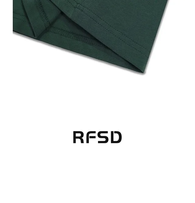 RFSD Heavyweight Relaxed Fit Cotton T-Shirt Detail
