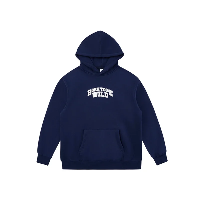 RFSD Men's Hoodie - 2025 Autumn/Winter Trendy Loose Unisex Style with American Foam M - Word McDonald's Print