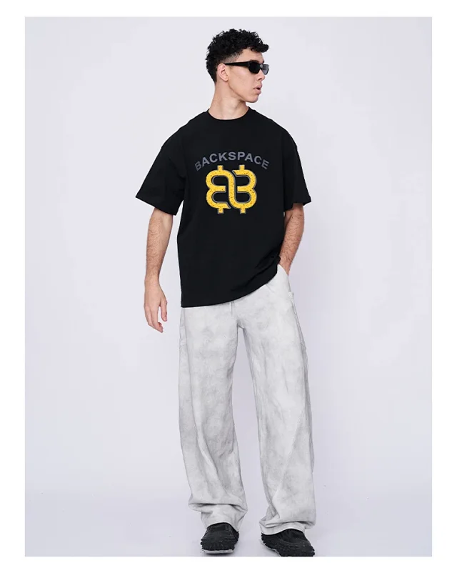 RFSD Men's | 2025 Summer Balenciaga-inspired Oversize Short Sleeve Detail