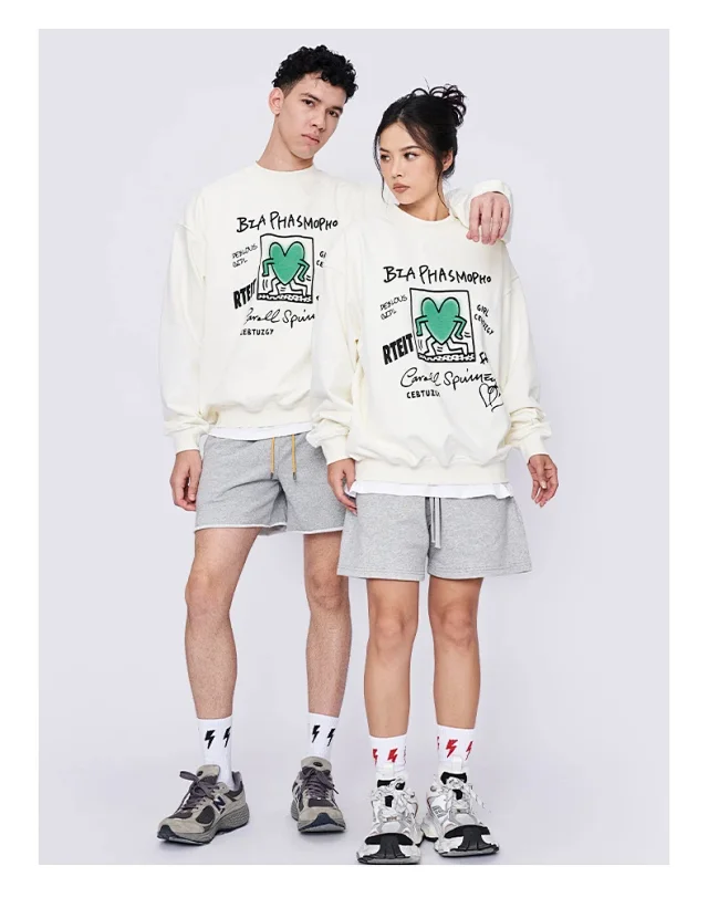 RFSD Men's | 2025 Autumn/Winter Loose Basic Sports Pullover Detail