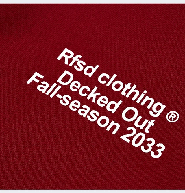 RFSD Men's 2025 Summer Cotton Crewneck Tee Detail