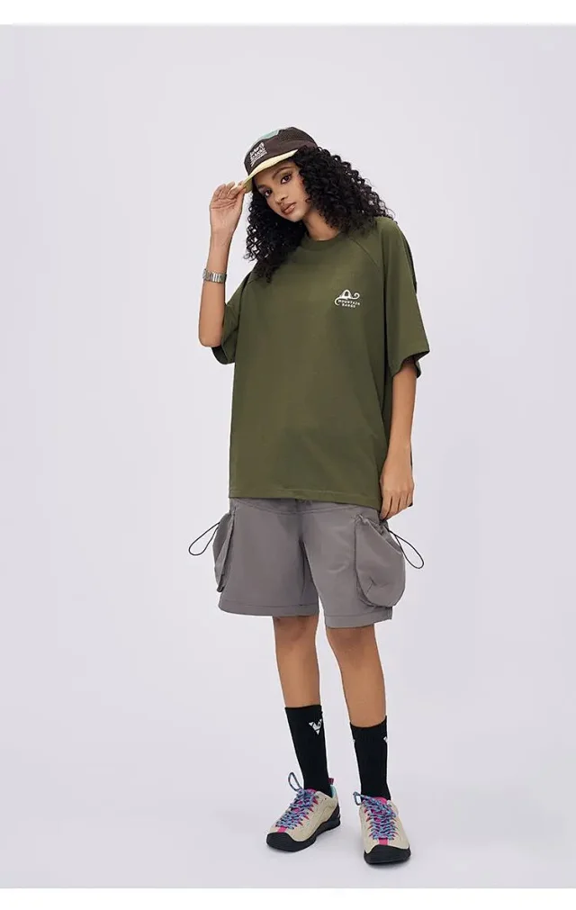 RFSD Men's 2025 SS T-shirt with American Logo & Color Block Detail