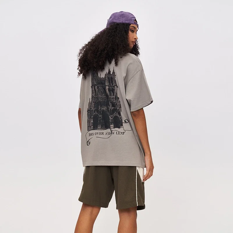 RFSD Men's Castle Print T-shirt 2025 Summer