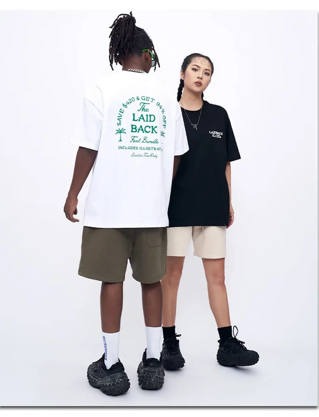 RFSD Men's Loose Printed T-shirt 2025 Spring-Summer Detail