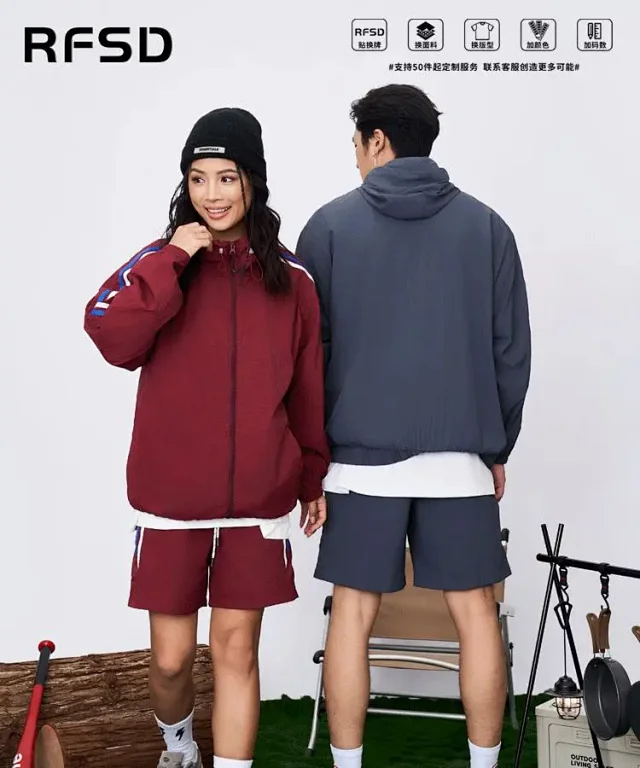 RSFD | 2025 SS Outdoor Couple Hoodie Set Detail