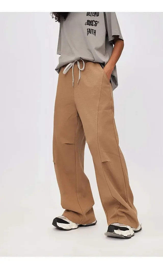 RFSD Men's Fashion Straight Sweatpants 2025 Summer Detail