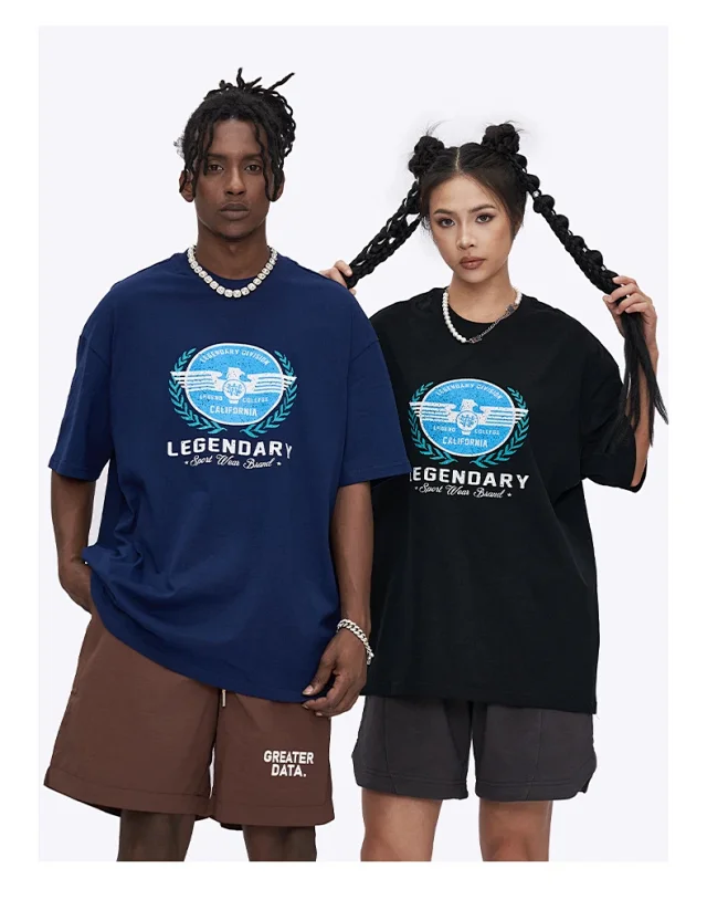 RFSD Men's Tee 2025 SS New Loose 230g Crew Neck Detail