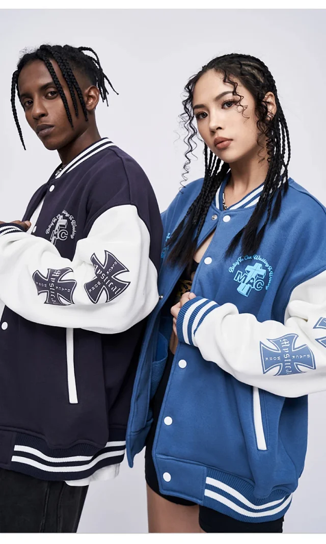 RFSD | 2025 FW New Color - Blocked Loose Print Jacket Detail