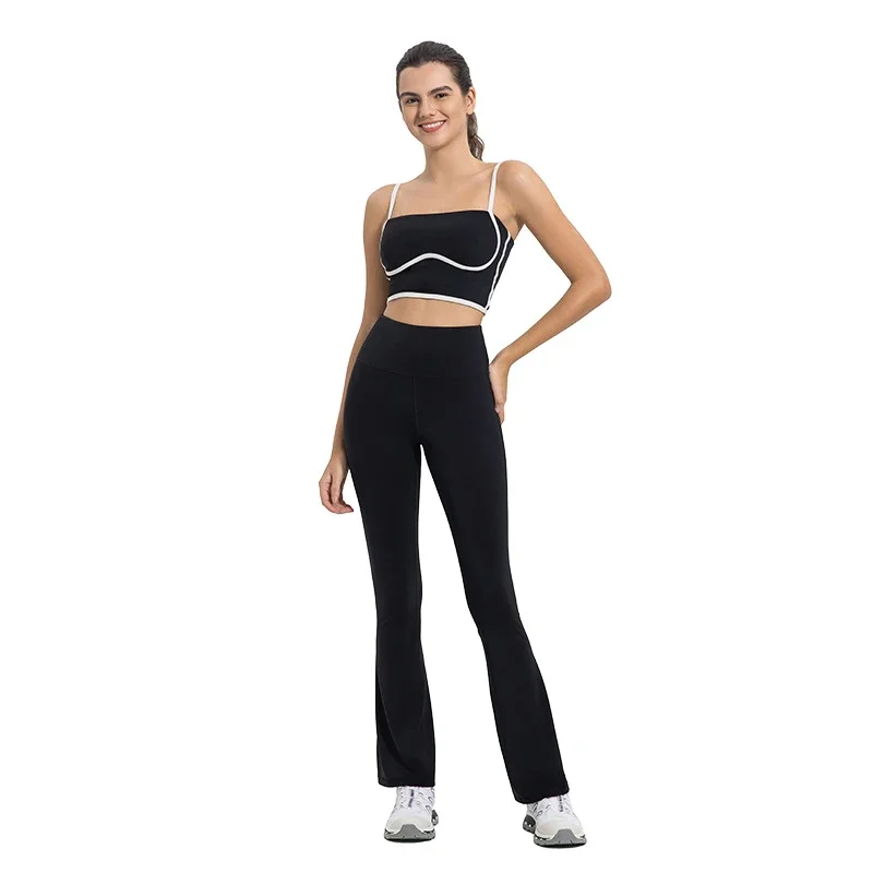 Summer Color-Block Sports Bra