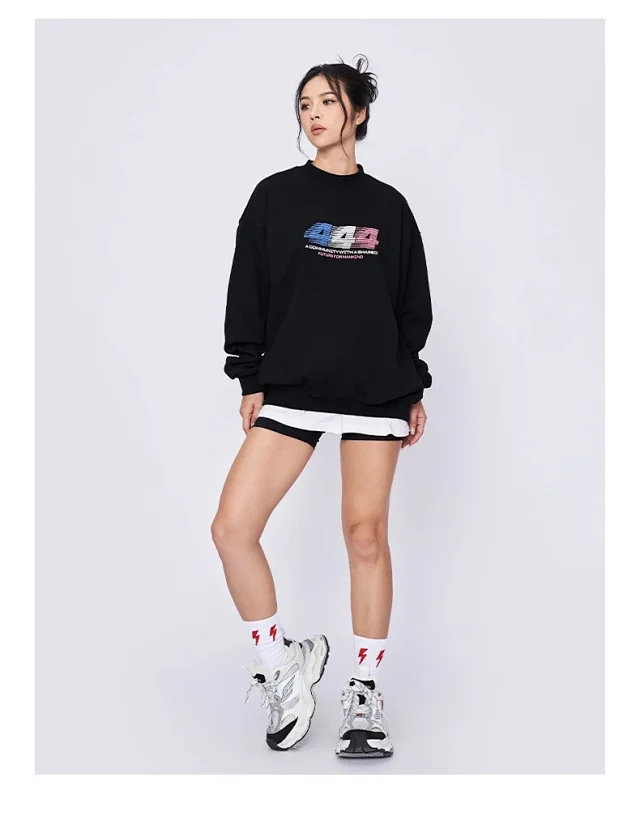 RFSD Men's 2025 Fall/Winter New Printed Crewneck Sweatshirt Detail
