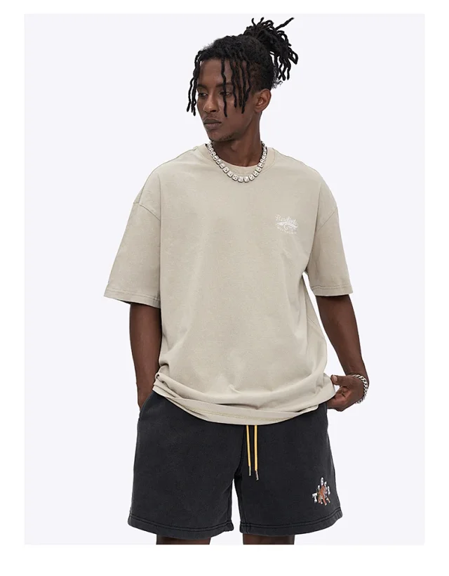 RFSD Men's | Balmain Dupe 2025 Summer Print T - Shirt Detail