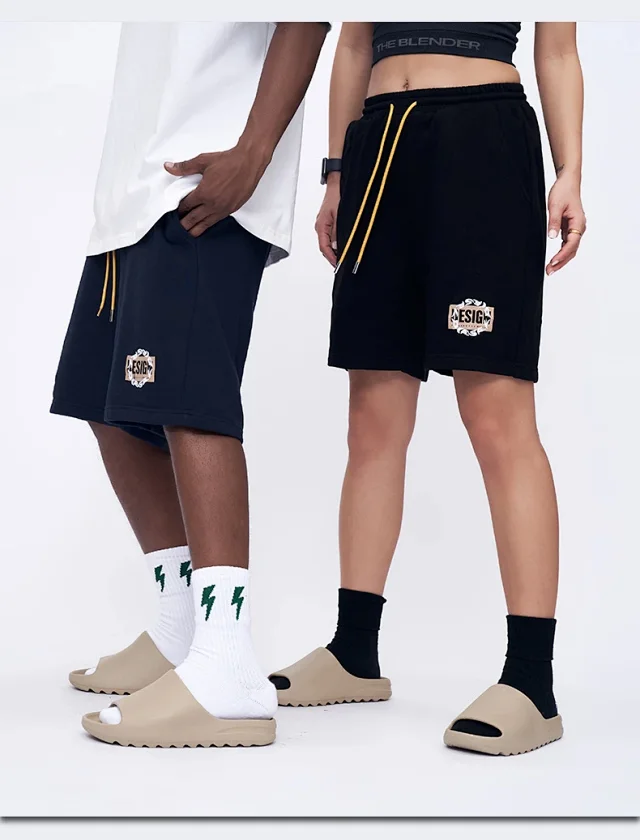 RFSD 2025 Summer Men's Elastic Waist Shorts Detail
