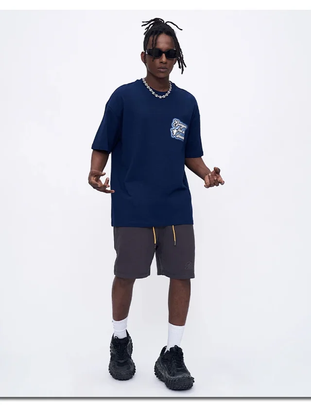 RFSD Men's | 230g Combed Cotton T-shirt 2025 Spring/Summer New Loose Printed Letter Short Sleeve Detail