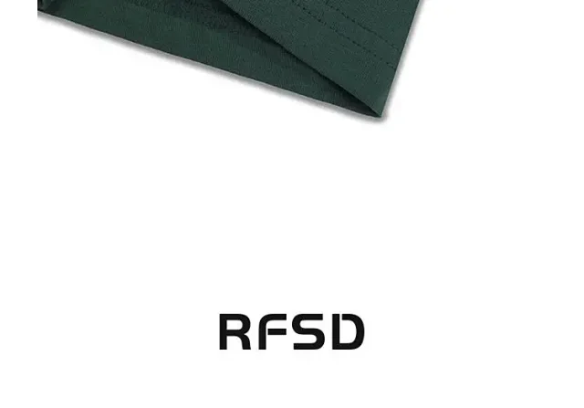 RFSD Letter Print Men's Summer T-shirt Detail
