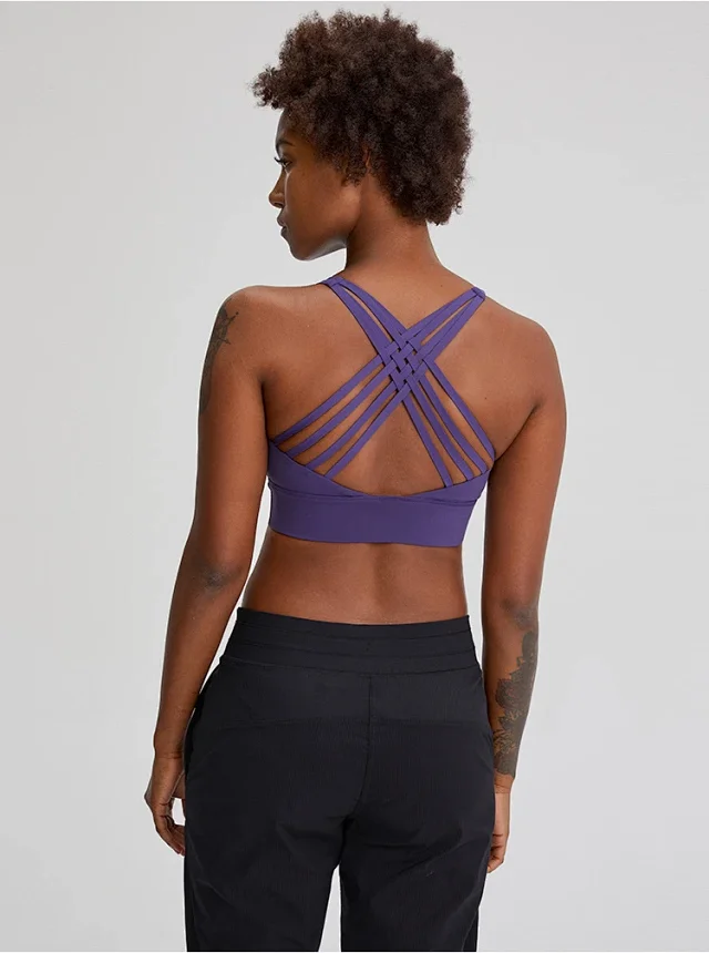 Wire-Free Yoga & Running Bra DW035 Detail