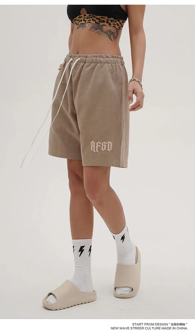 Men's RFSD 2025 Summer Quick-Dry Print Shorts Detail