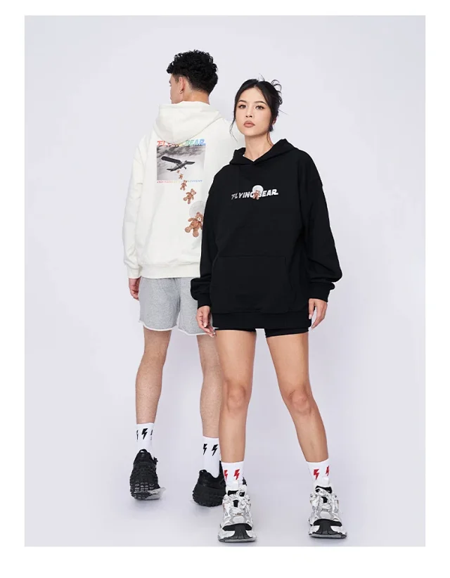 RFSD Men's 2025 FW 430G Oversized Hoodie Detail