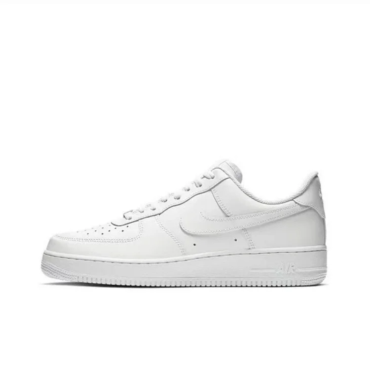 Nike AF1 Pure White Unisex Elevating Sneakers