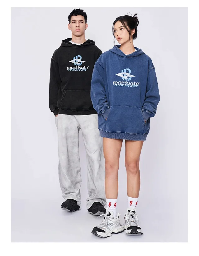 RFSD Men's 2025 Fall Wax - Dyed Hoodie Detail