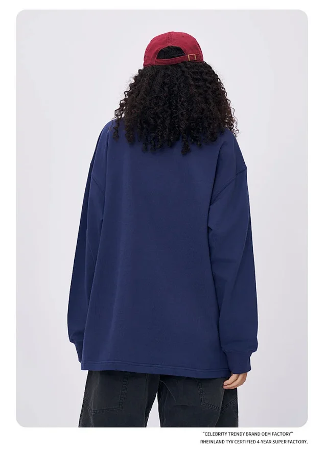 RFSD Men's 260g Heavyweight Long-Sleeve T-shirt Detail