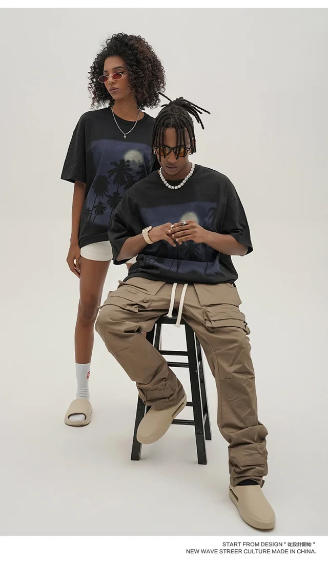 RFSD Men's 2025 SS Loose Tee 230g Cotton Detail