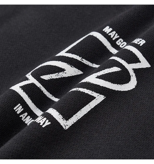 RFSD Men's 2025 A/W Streetwear Hoodie (380g Fleece) Detail