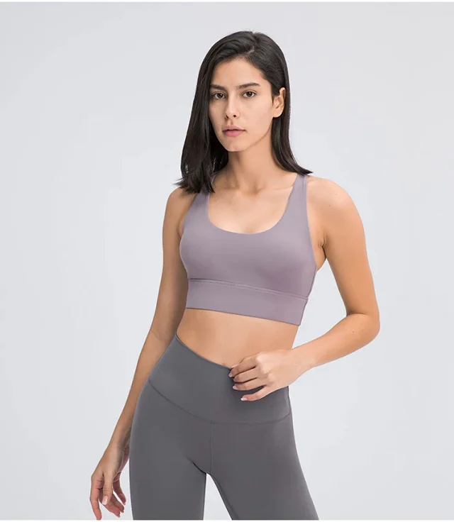 Nude Feel Yoga Sports Bra Detail
