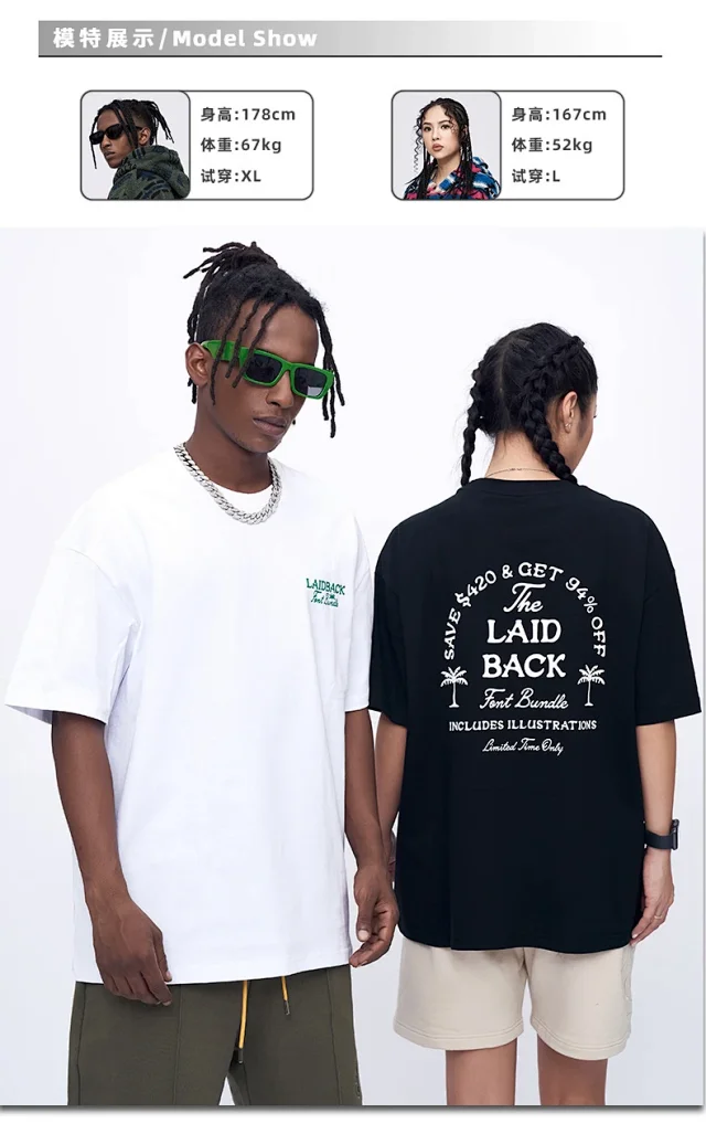 RFSD Men's 230g Fresh Print T - Shirt 2025 SS Detail