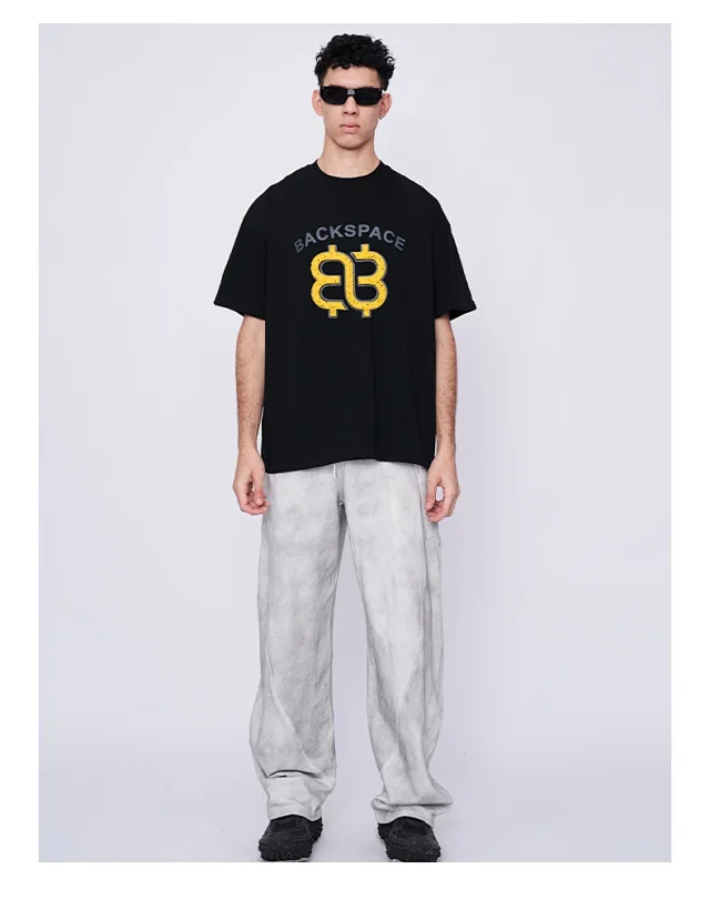 RFSD Men's | 2025 Summer Balenciaga-inspired Oversize Short Sleeve Detail