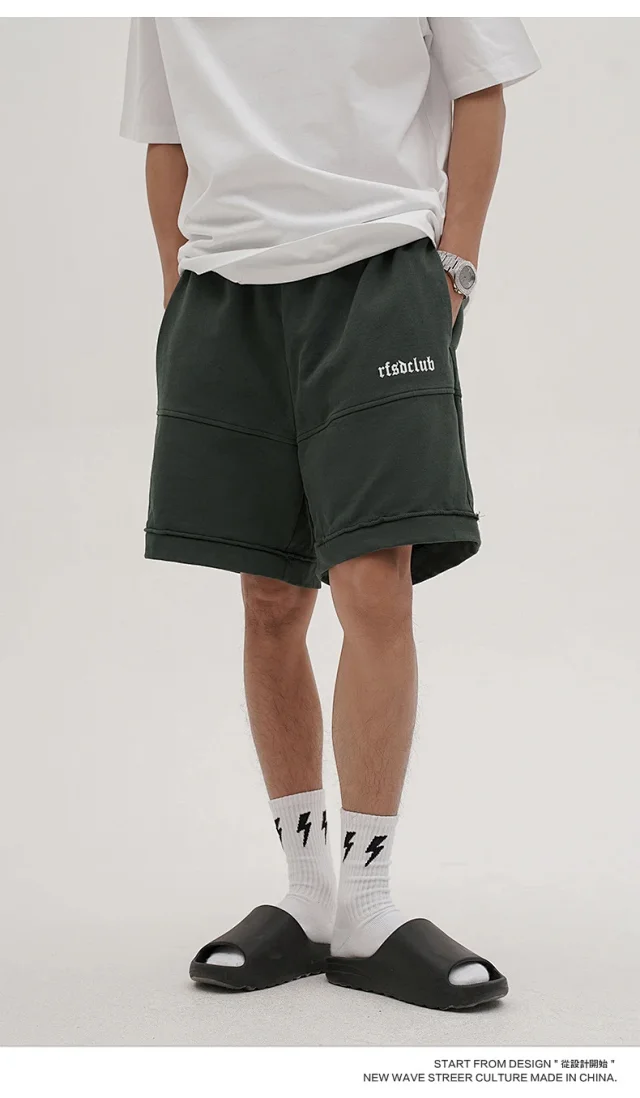 RFSD Men's 2025 Summer Denim Shorts Detail