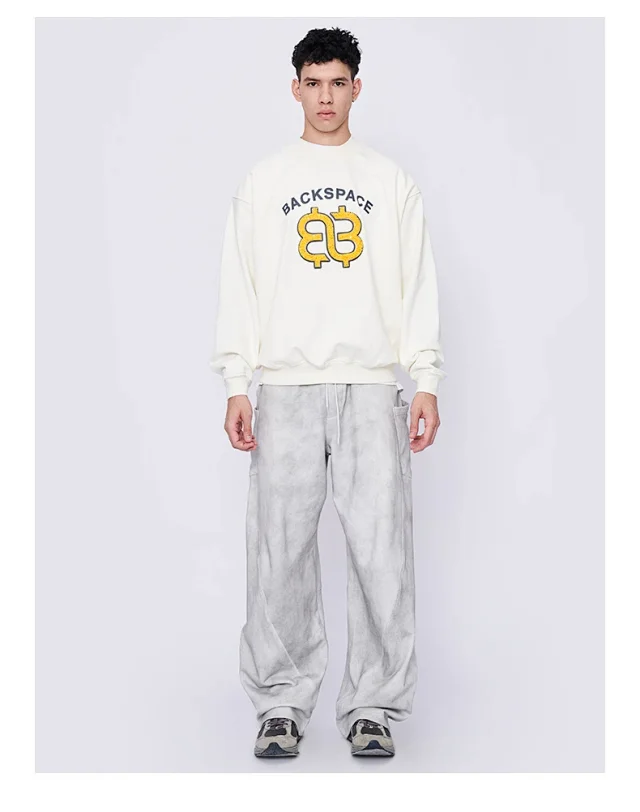 RFSD Men's | 2025 Fall Trendy Loose Sweatshirt (Balmain Dupe, Unisex) Detail