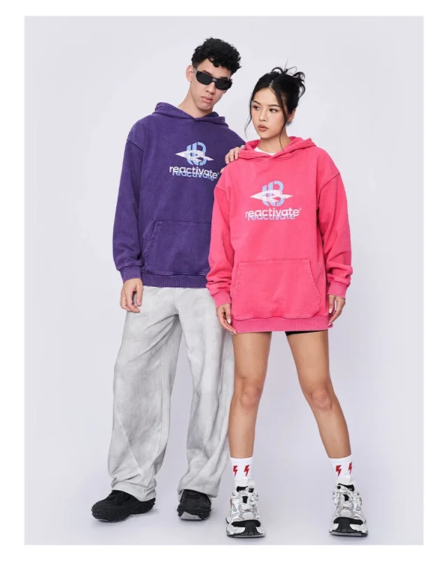 RFSD Men's 2025 Fall Wax - Dyed Hoodie Detail