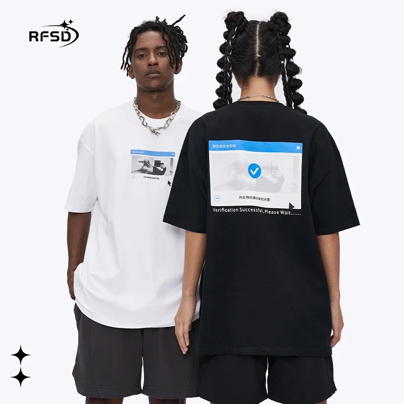 RFSD Men's | Unique Print T-Shirt 2025 SS New