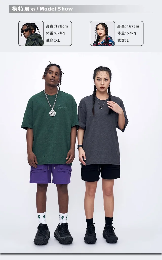 RFSD Men's | Balenciaga Dupe Heavyweight Washed T - Shirt Detail