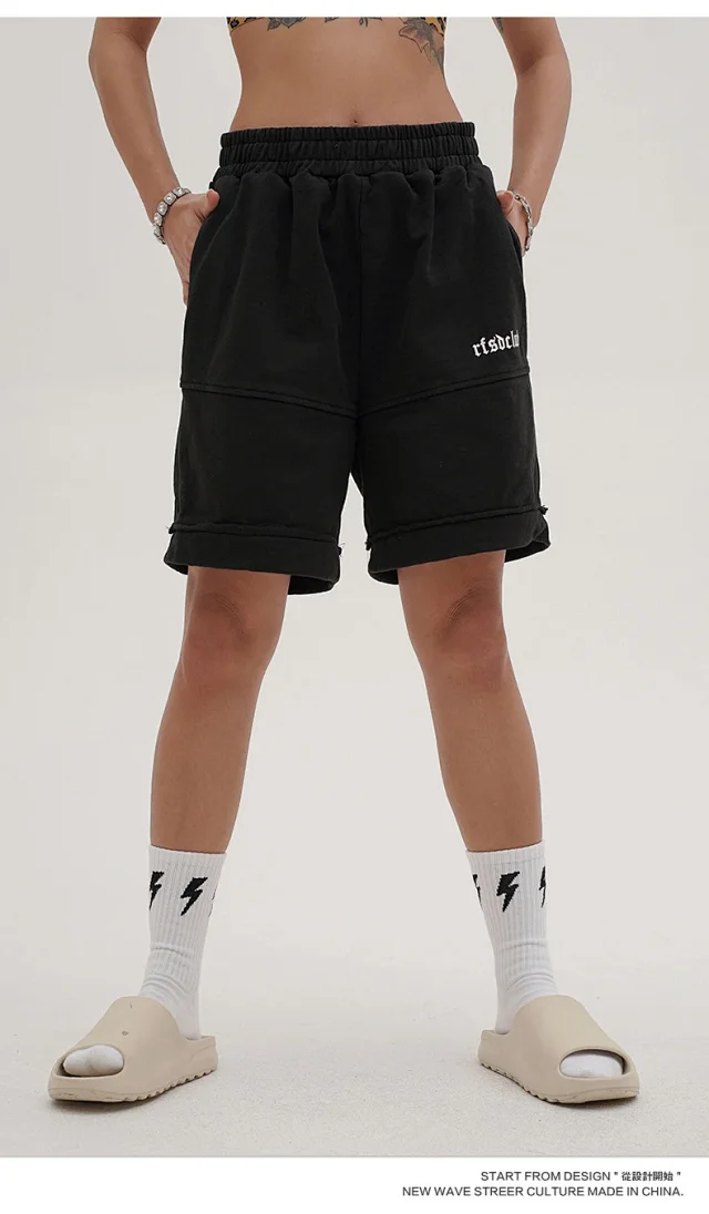 RFSD Men's 2025 Summer Denim Shorts Detail