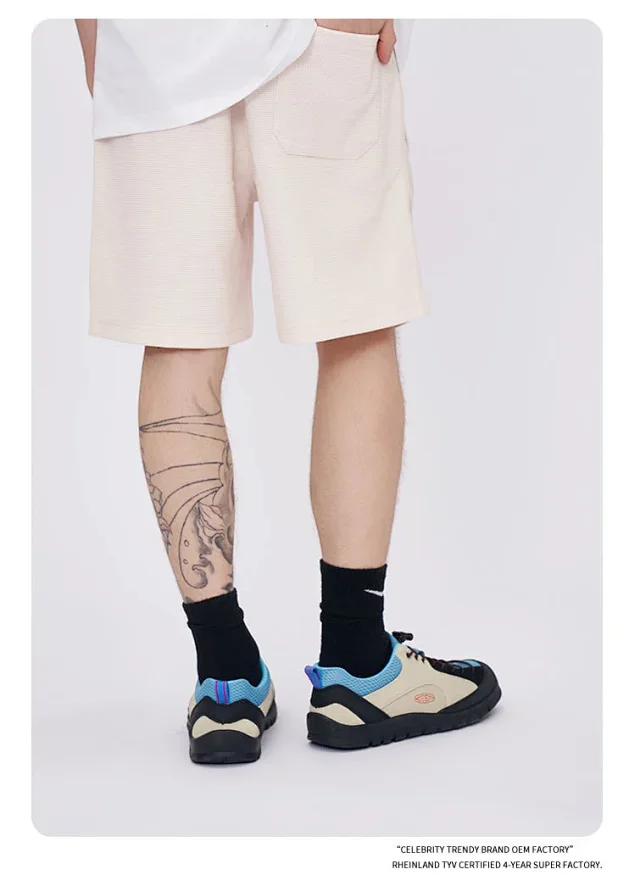 RFSD Men's | 2025 Summer New Loose Pleated Shorts Detail
