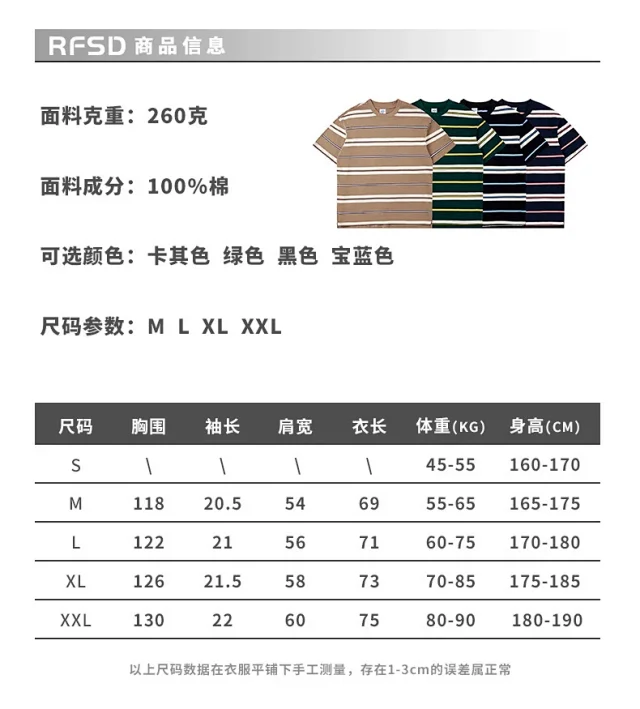 RFSD Menswear | Cityboy Retro Contrast Striped T-shirt Detail