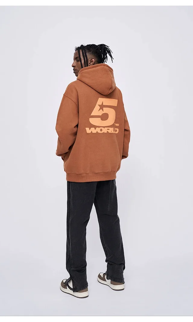 RFSD 2025 FW Men's 430G Cotton Hoodie Detail