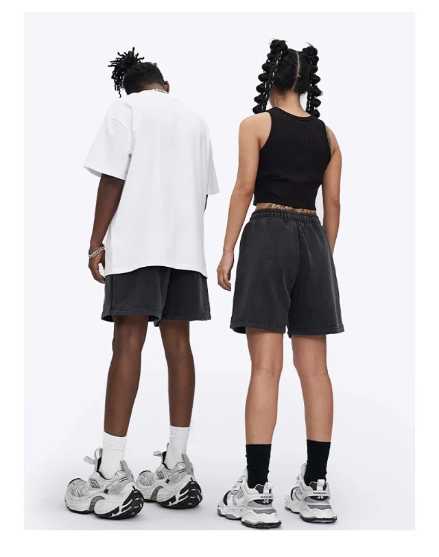 RFSD Men's | 2025 Summer 420G Heavyweight Dyed Basic Printed Shorts Detail