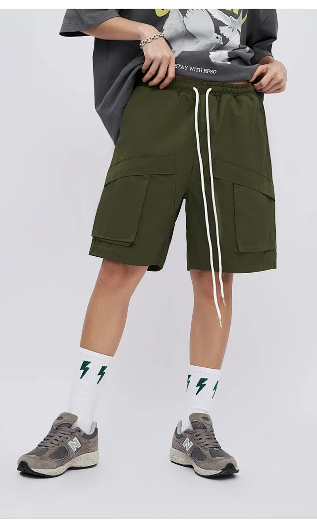 RFSD Men's 2025 Summer Thin Cargo Shorts Detail
