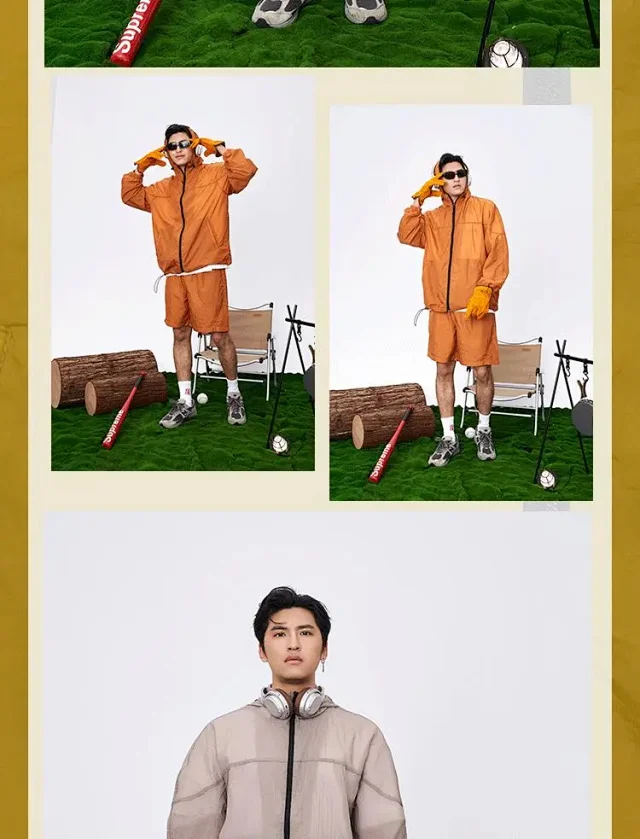 RFSD Men's 2025 Spring/Summer Lightweight Cool Tech Sun Protection Jacket Detail