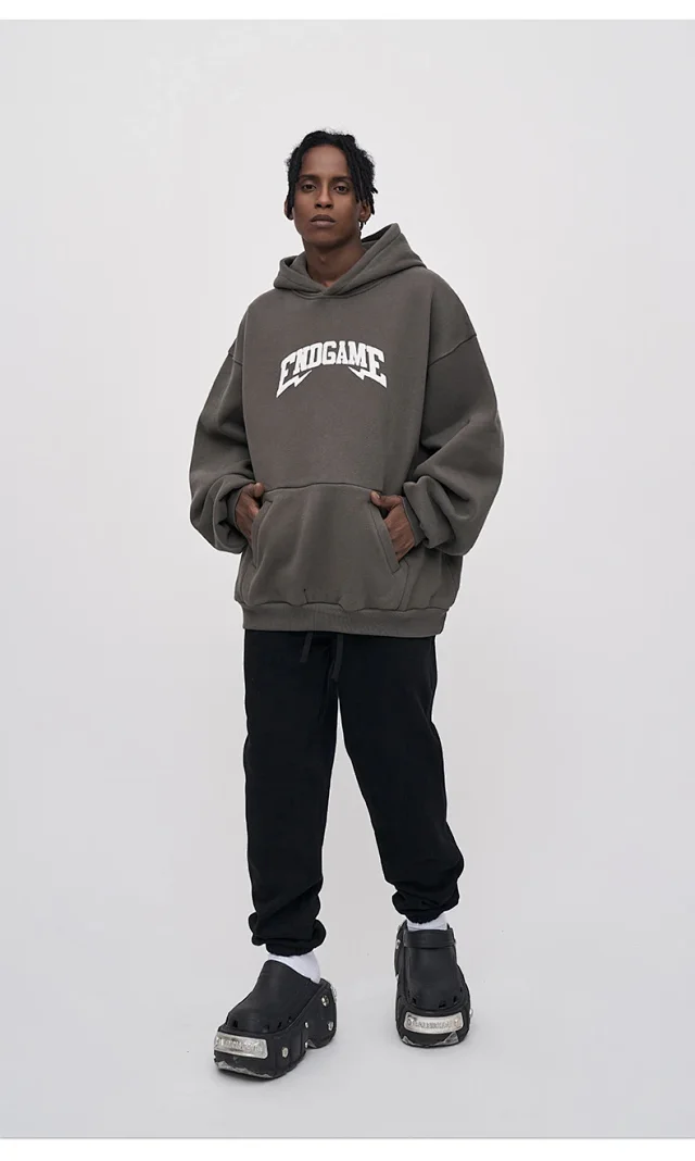 RFSD Men's 2025 AW 380g Fleece Hoodie Detail