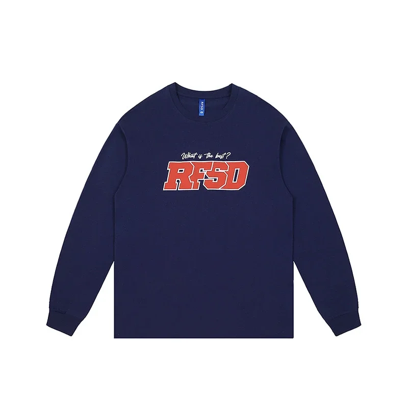 RFSD Men's Wear | 2025 Autumn/Winter New Original Chinese Style Printed Long-sleeve T-shirt 250g Loose Crewneck T-shirt for Men