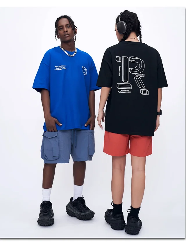 RFSD Men's 240g Heavyweight Combed Cotton T-shirt Detail