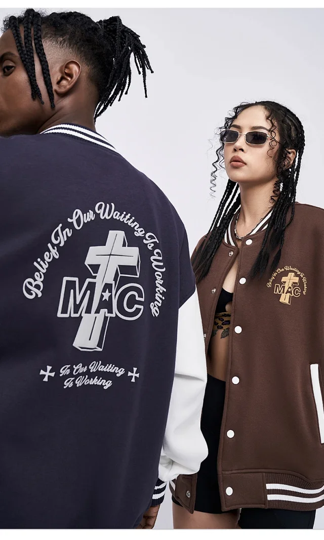 RFSD | 2025 FW New Color - Blocked Loose Print Jacket Detail