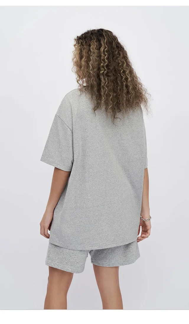 RFSD Men's 2025 Summer Trendy Loose Solid Short-sleeve T-shirt Detail