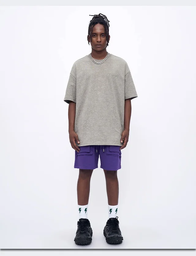 RFSD Men's Vintage Heavy - Embroidered Loose T - Shirt Detail